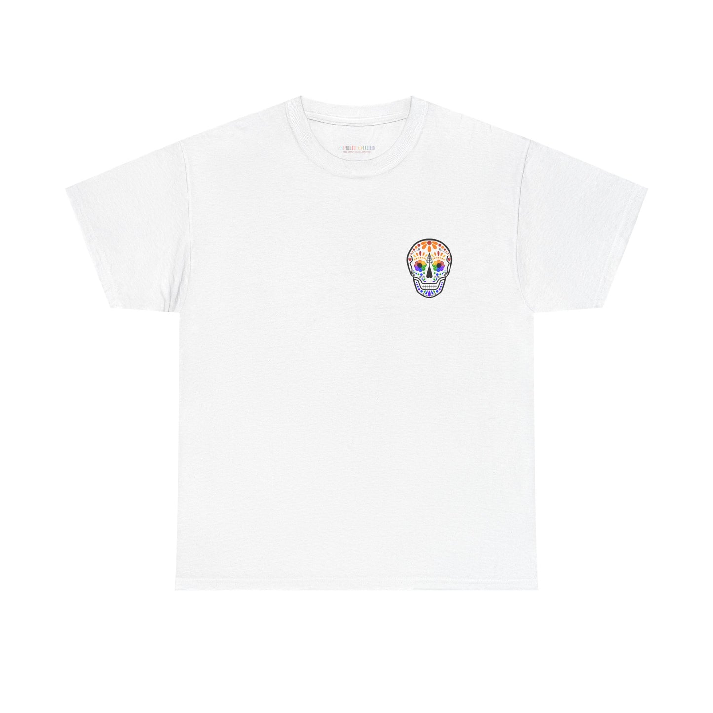 Queer Sugar Skull Heavy Cotton Tee