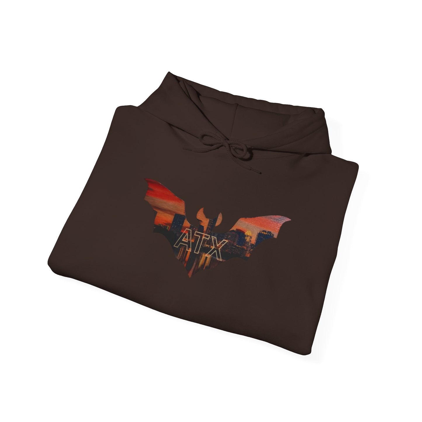 ATX Skyline Bat Hooded Sweatshirt