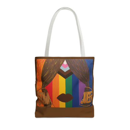 Brown and Queer Tote Bag