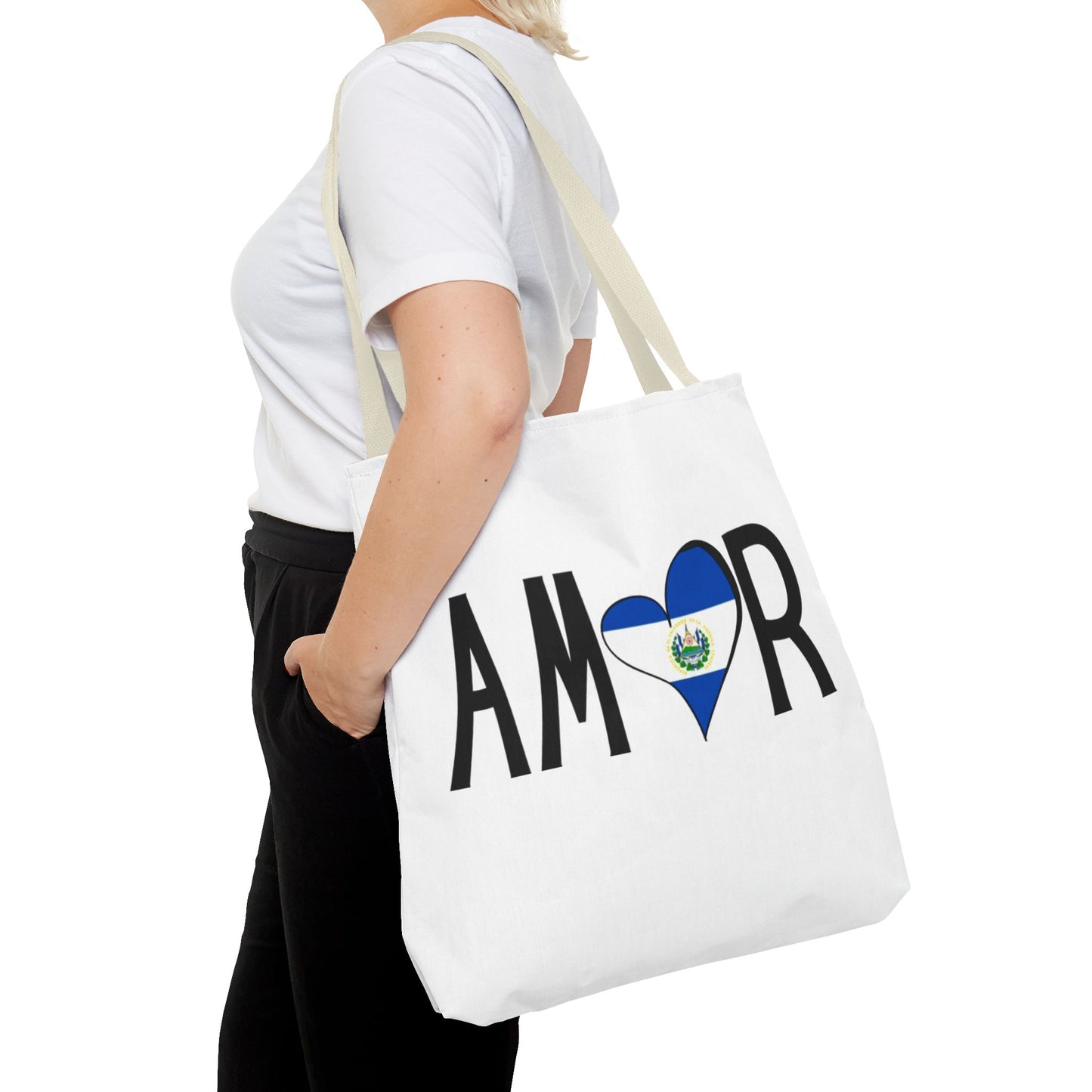 Amor El Salvador Tote Bag