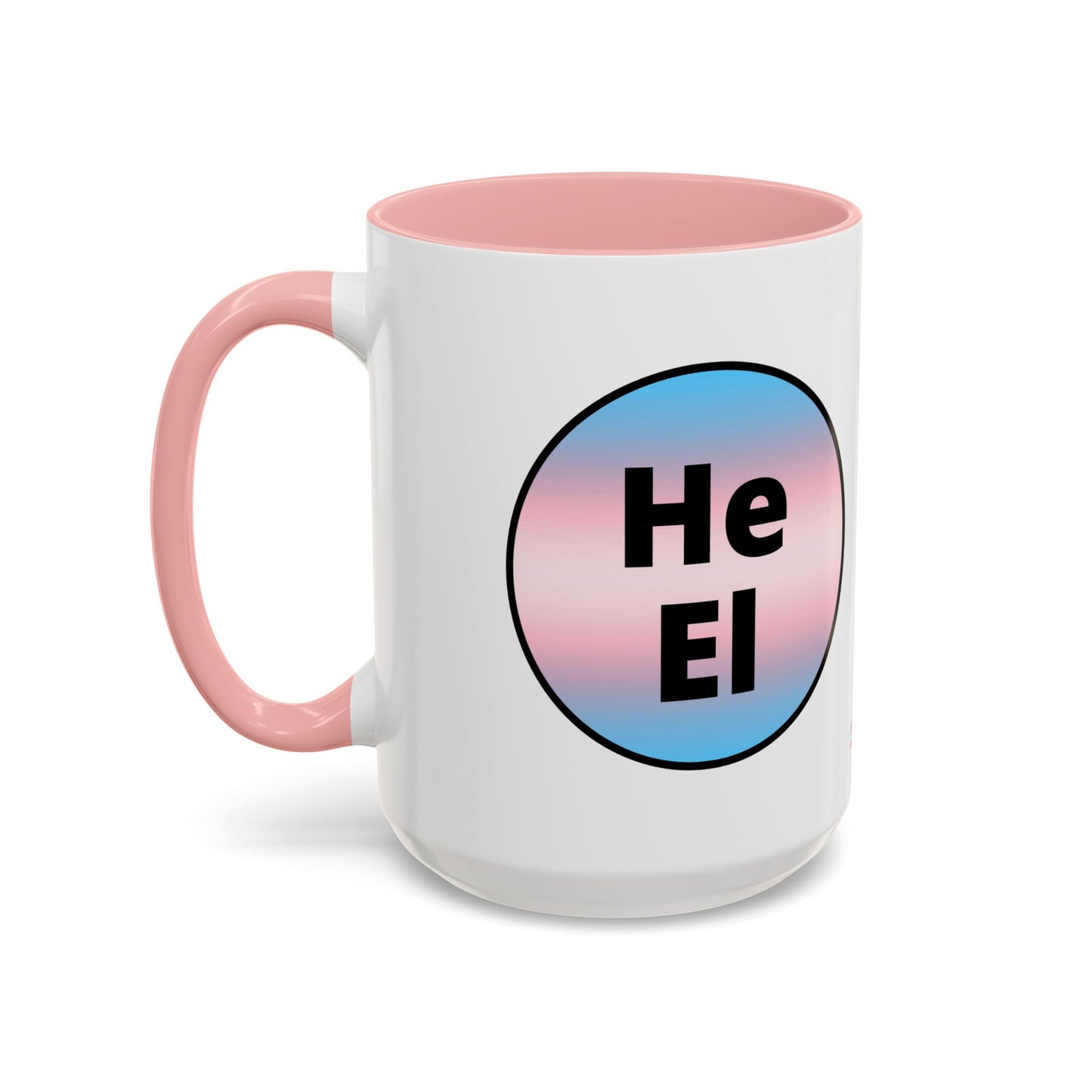 He/El Trans Accent Coffee Mug
