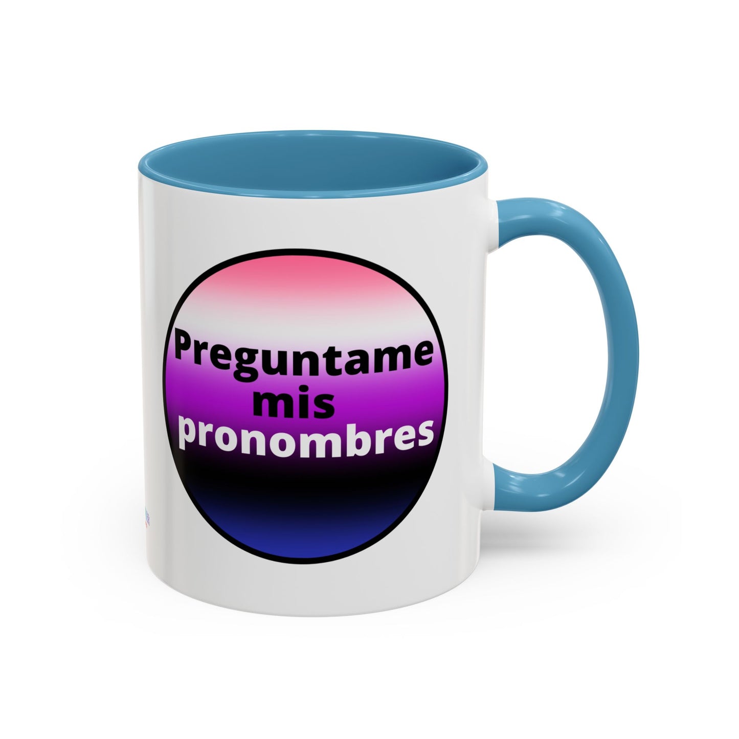 Preguntame mis Pronombres GenderFluid  Coffee Mug