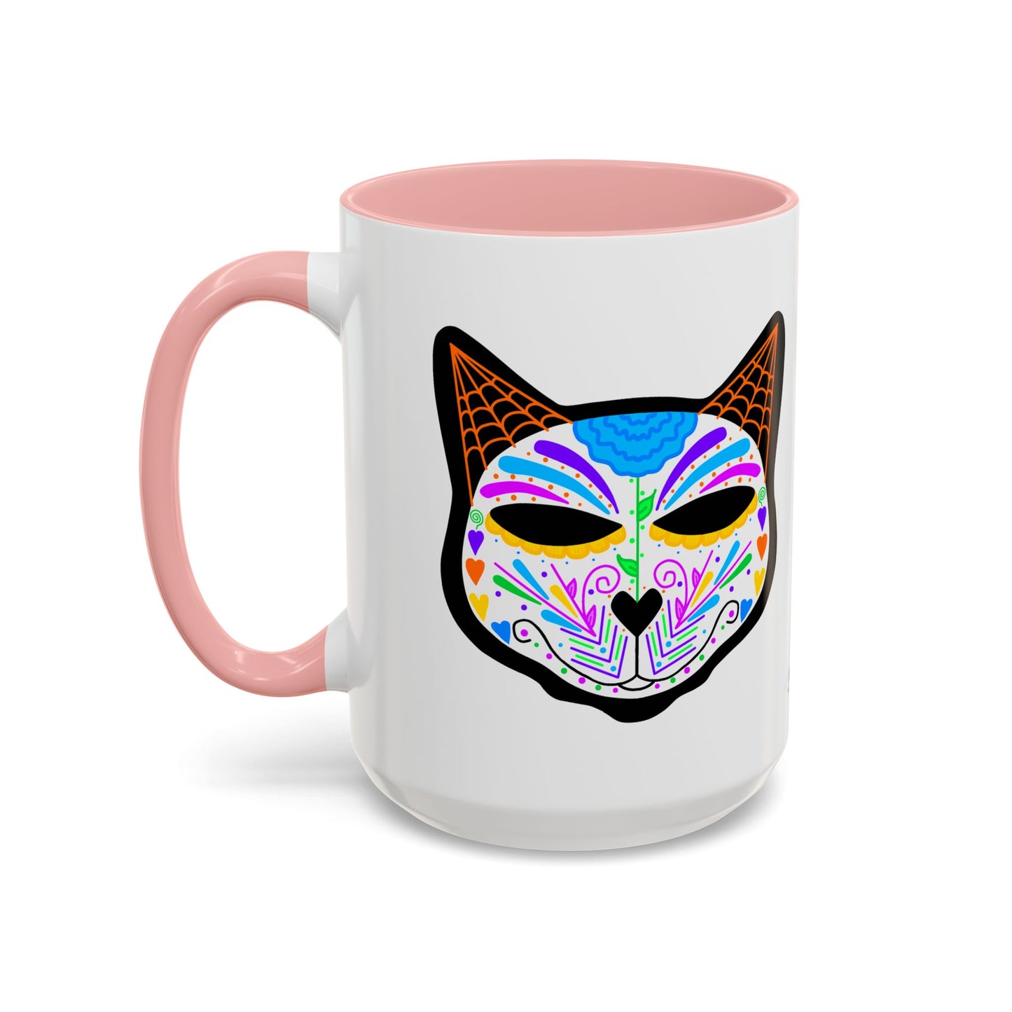 Dia de los Muertos Cat Coffee Mug