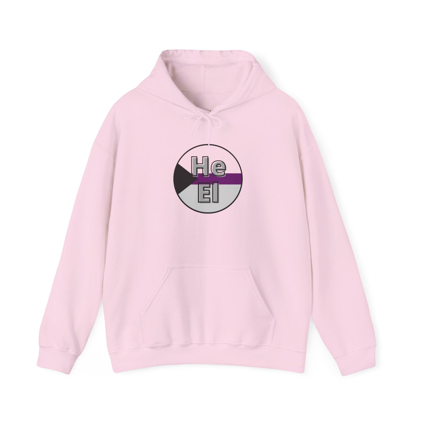He / El Demi (needs non transparent image) Hooded Sweatshirt