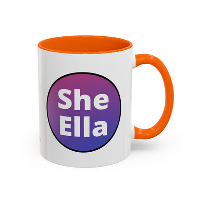 She/Ella Bi Coffee Mug