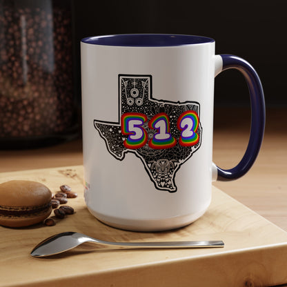 Texas 512 Coffee Mug
