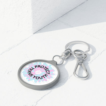 Protect Trans Youth Keyring Tag