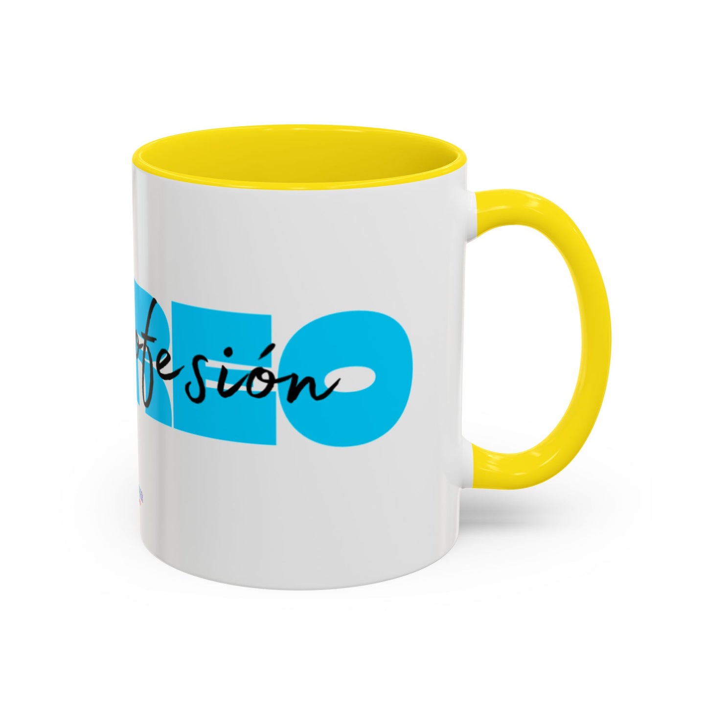 Perreo Es Mi Profesion Blue Accent Coffee Mug