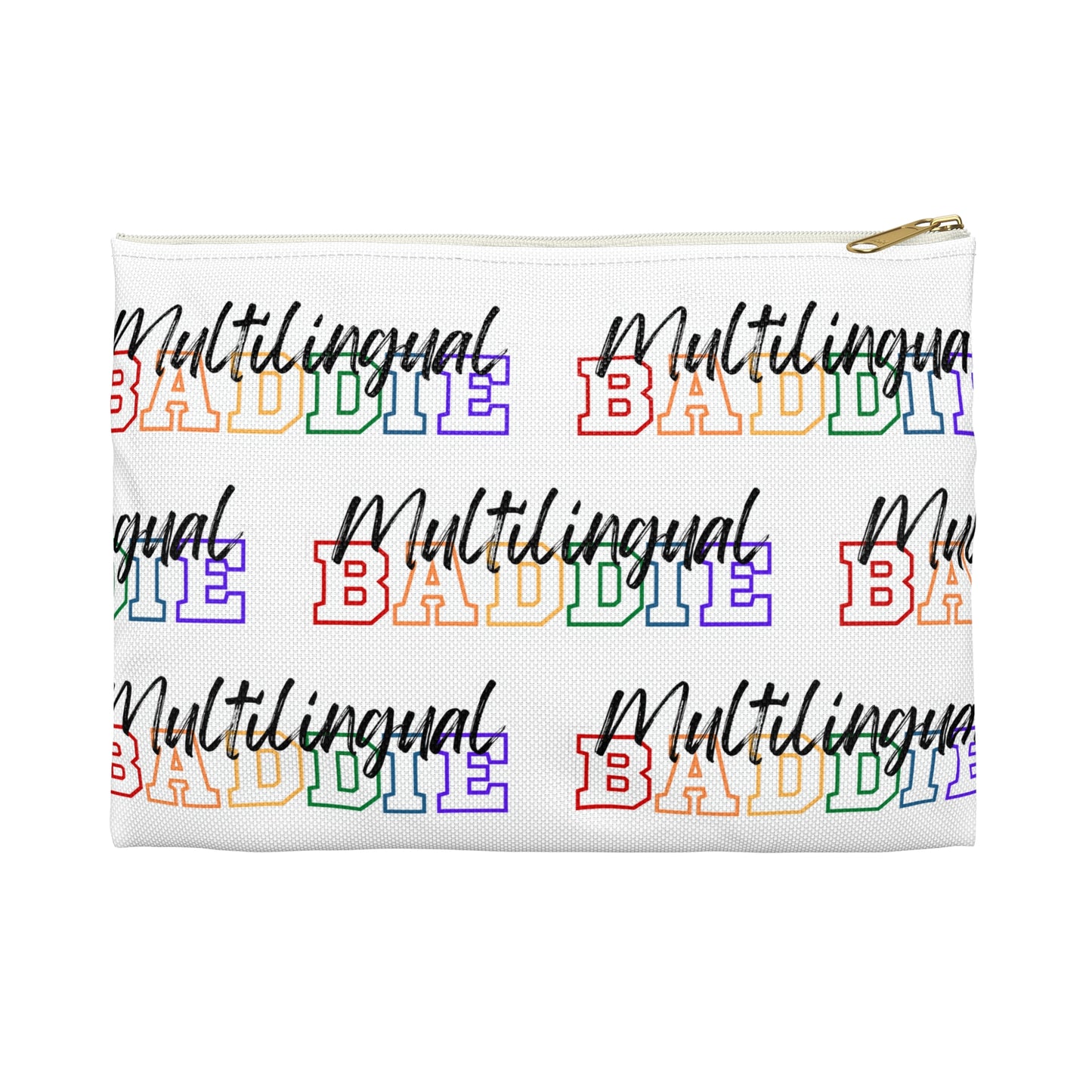 Multilingual Baddie Accessory Pouch
