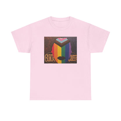 Black and Queer Heavy Cotton Tee