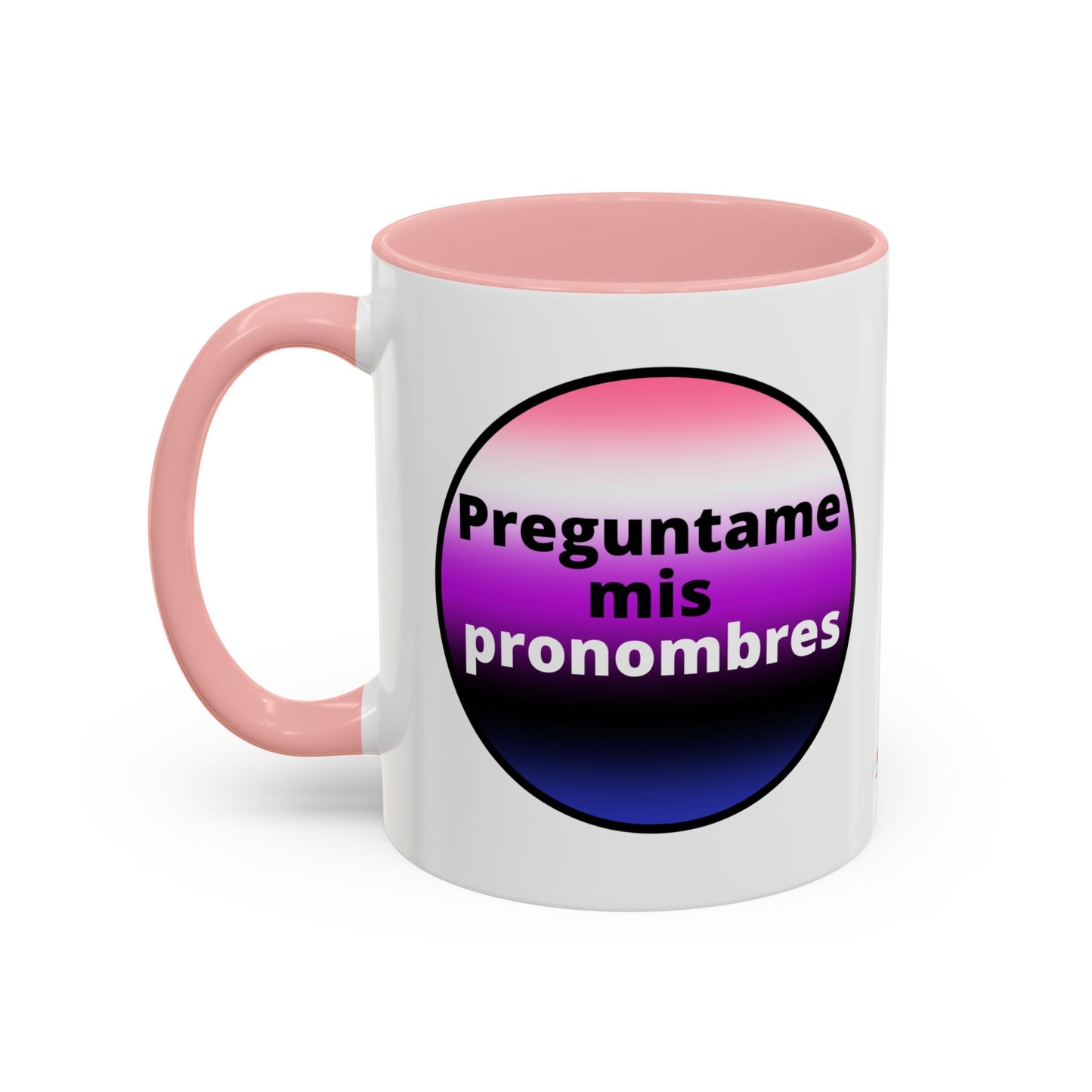 Preguntame mis Pronombres GenderFluid  Coffee Mug