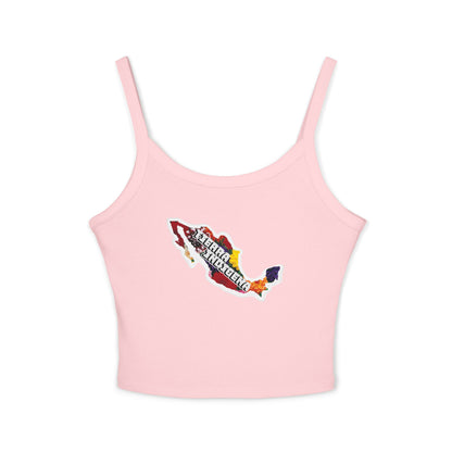 Tierra Indigena Dahlia Spaghetti Strap Tank Top