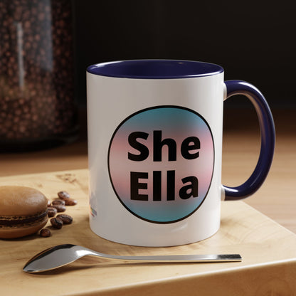 She/Ella Trans Coffee Mug