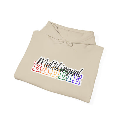 Multilingual Baddie Hooded Sweatshirt