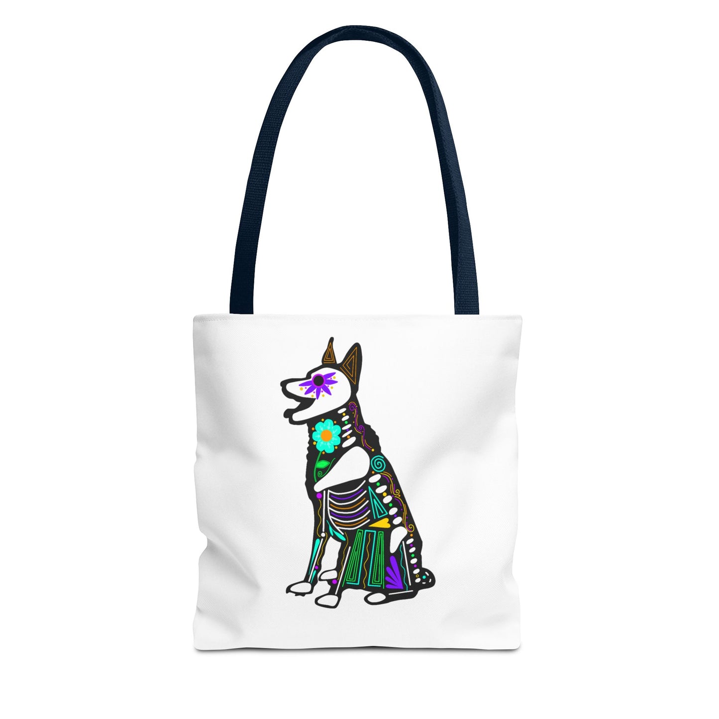 Dia de los Muertos German Shepard Tote Bag