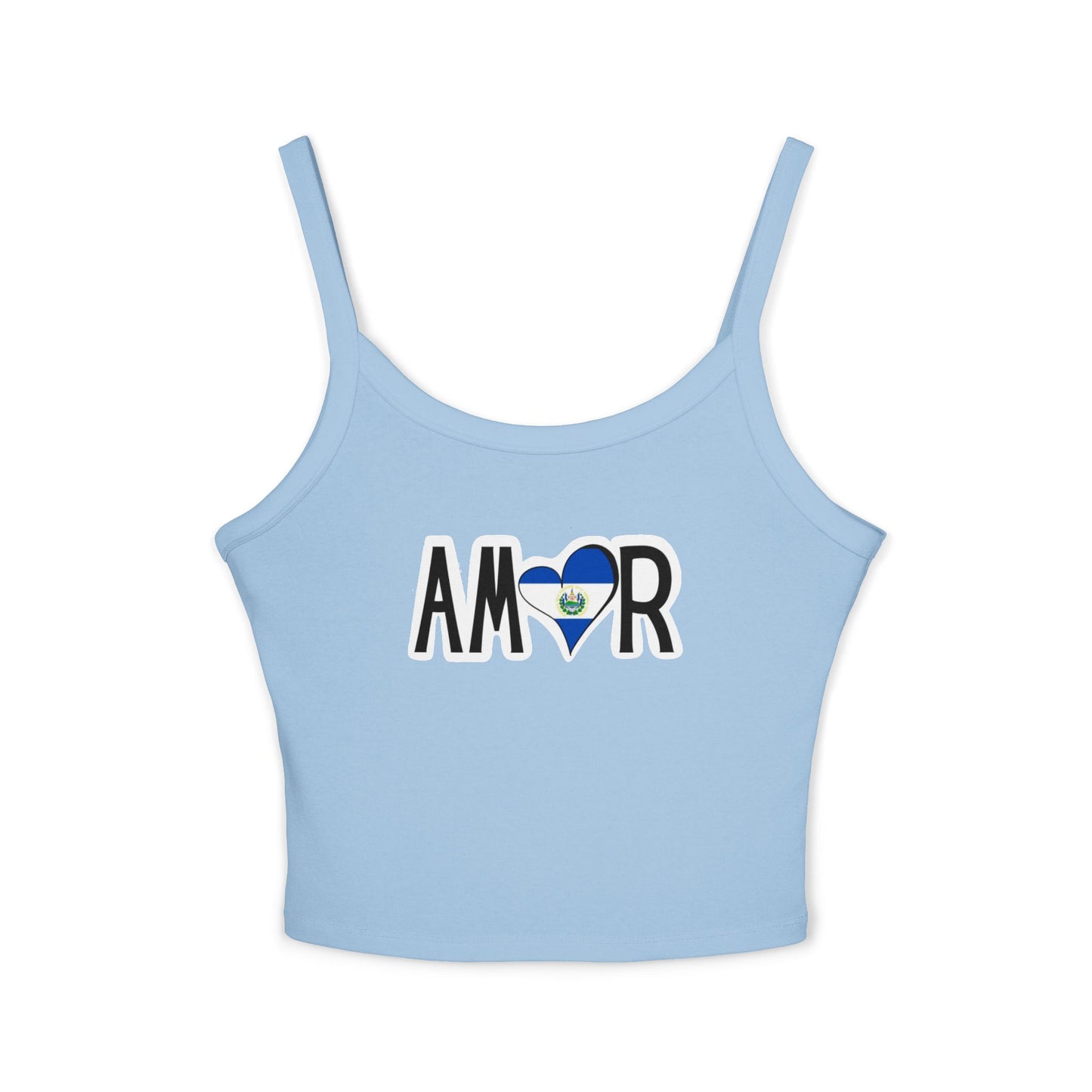 Amor El Salvador Spaghetti Strap Tank Top