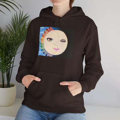 El Sol y La Luna Hooded Sweatshirt