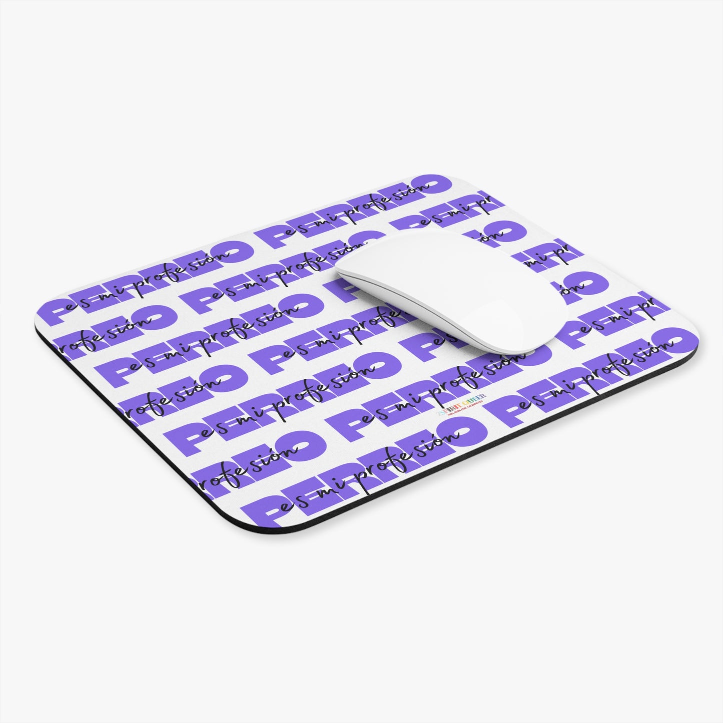 Perreo Es Mi Profesion - Purple Mouse Pad (Rectangle)