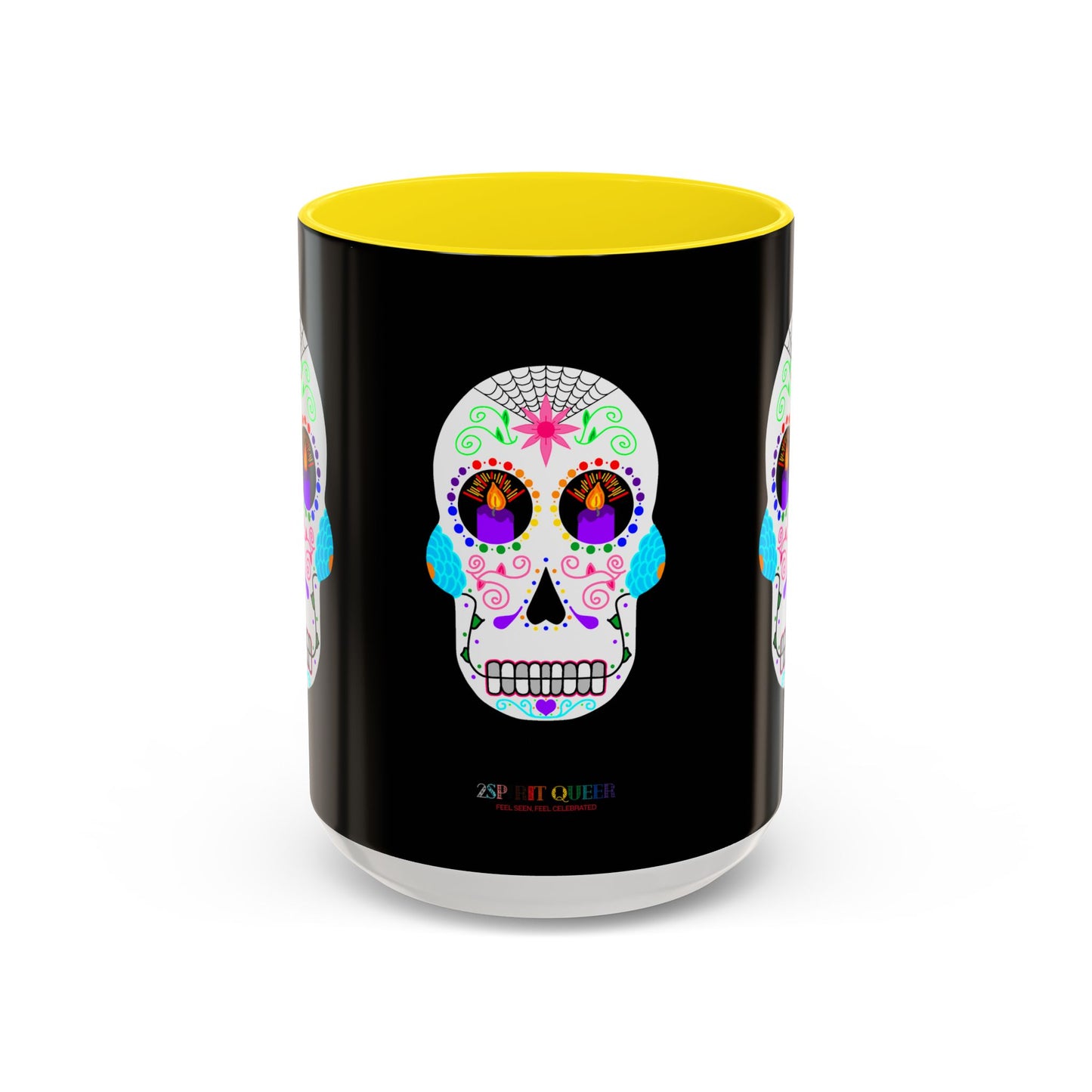 Queer Sugar Skull Coffee Mug