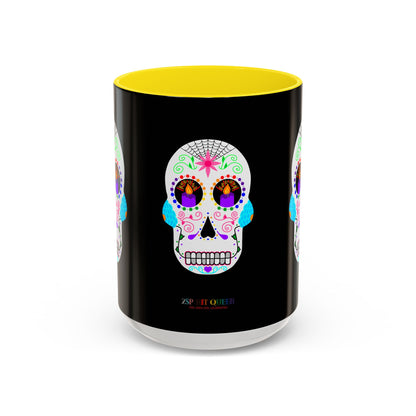Queer Sugar Skull Coffee Mug