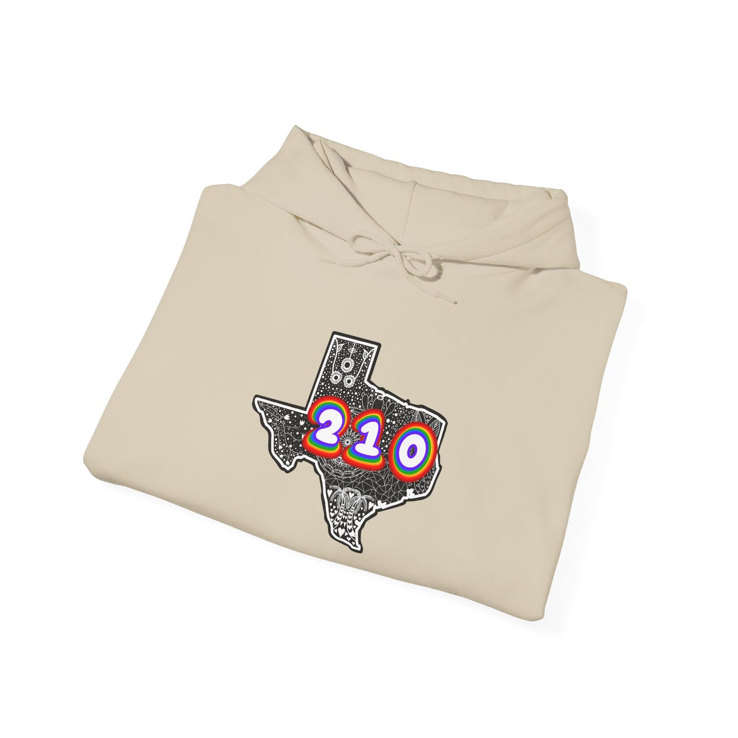 Texas 210 Hooded Sweatshirt