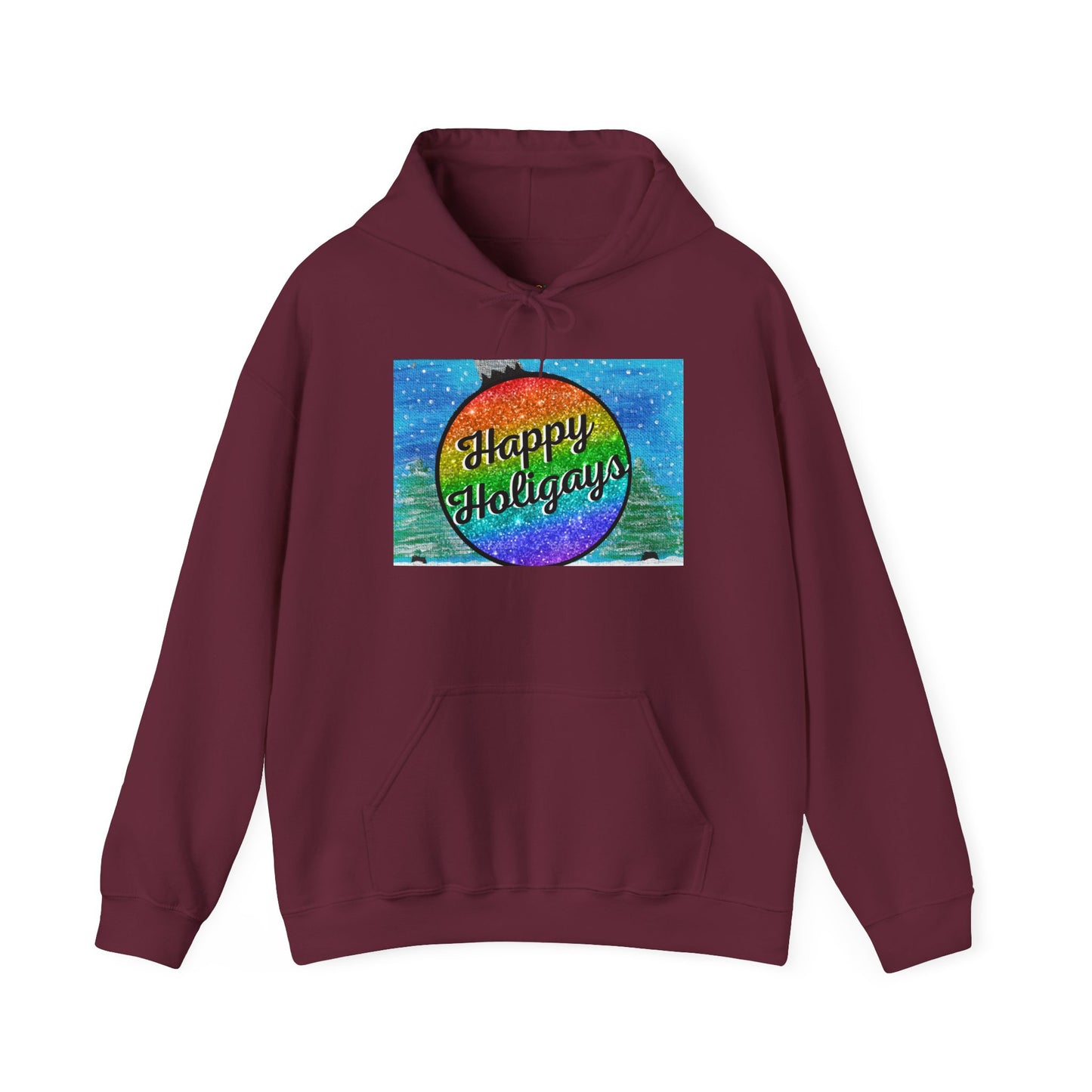 Happy Holigays Hooded Sweatshirt