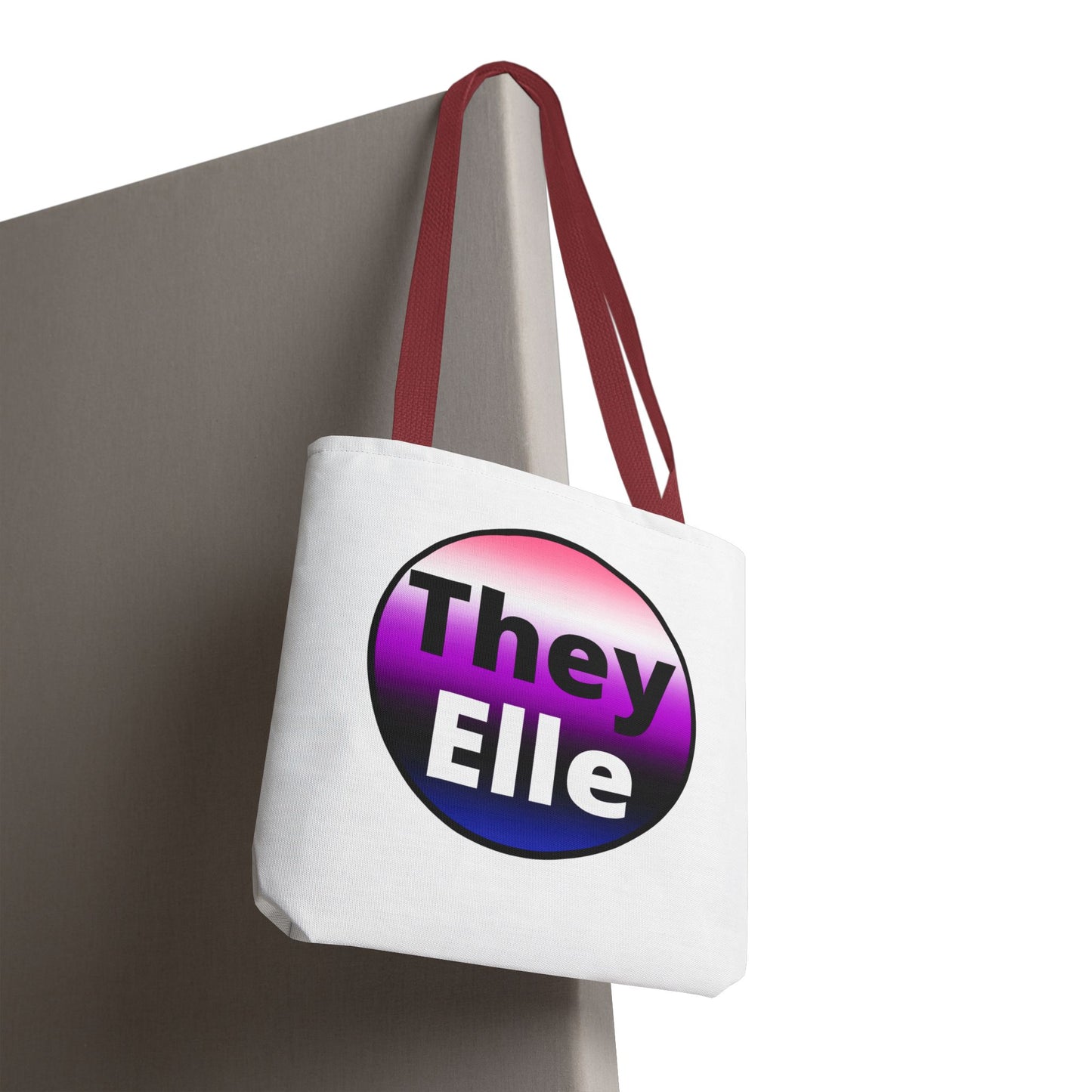 They/Elle Genderfluid Tote Bag