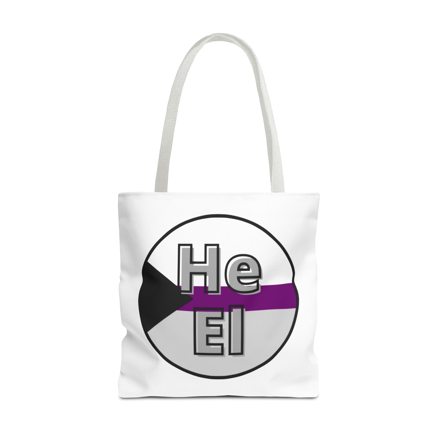 He/El Demi Tote Bag