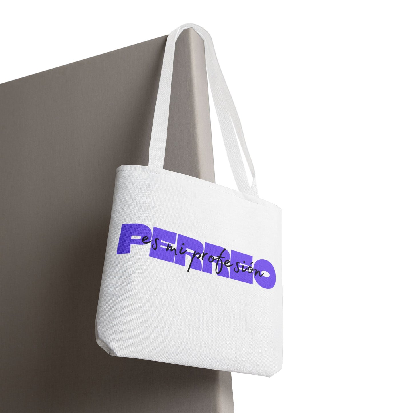 Perreo Es Mi Profesion Purple Tote Bag