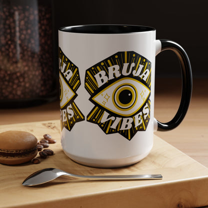 Bruja Vibes Outer Eye Accent Coffee Mug