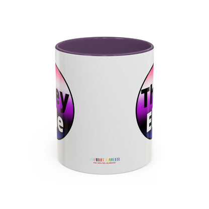 They / Elle Genderfluid Coffee Mug