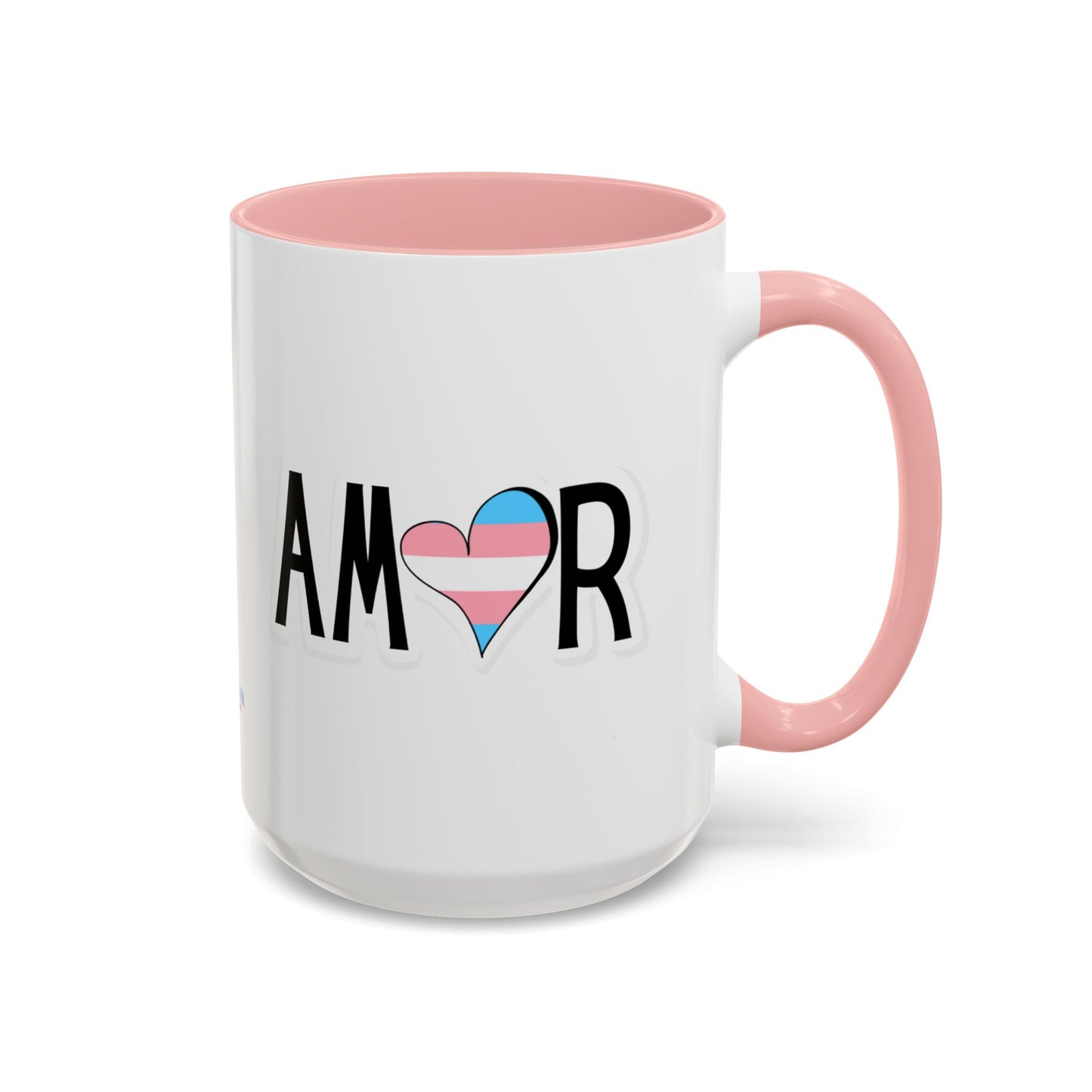 Amor Trans Accent Coffee Mug