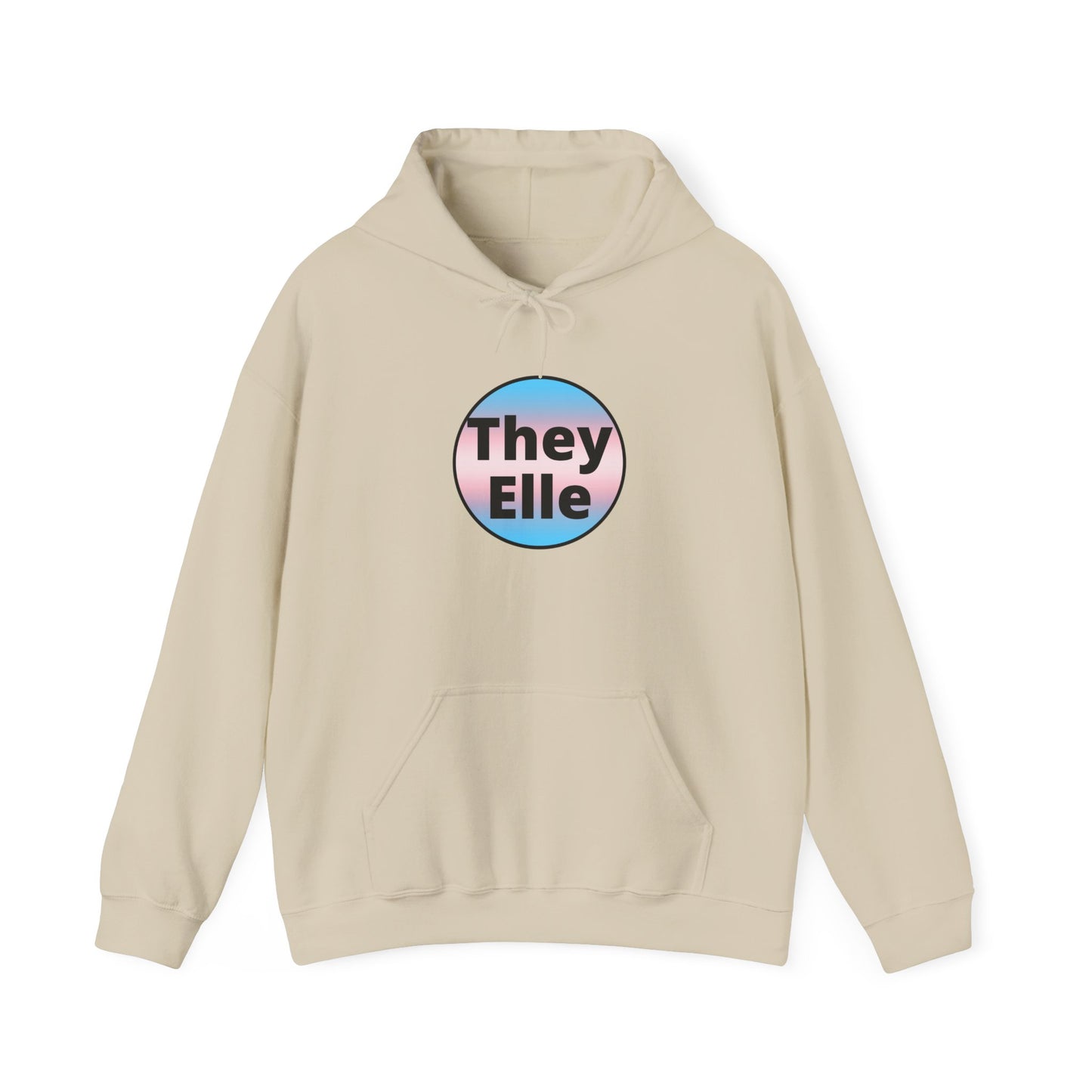 They / Elle Trans Hooded Sweatshirt