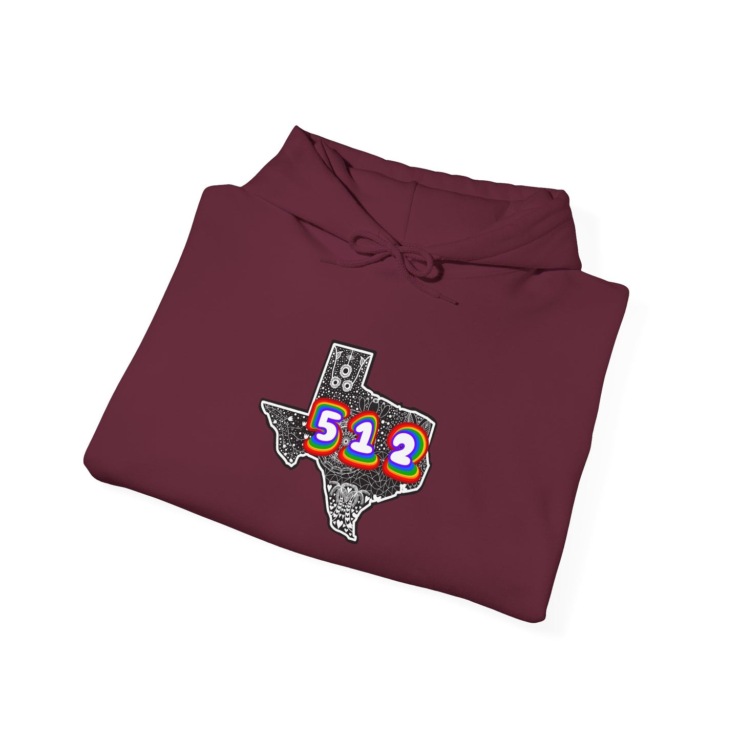 Texas 512 Hooded Sweatshirt