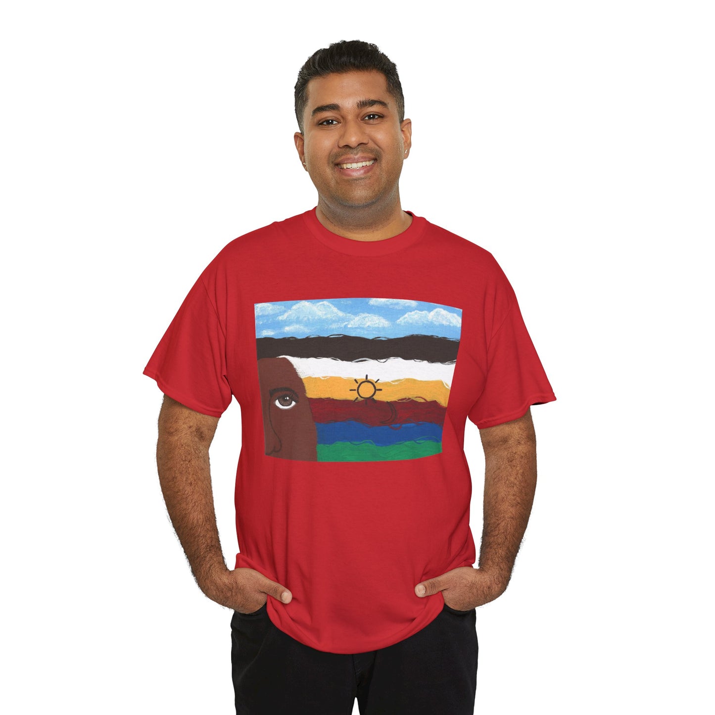 2Spirit Flag Heavy Cotton Tee