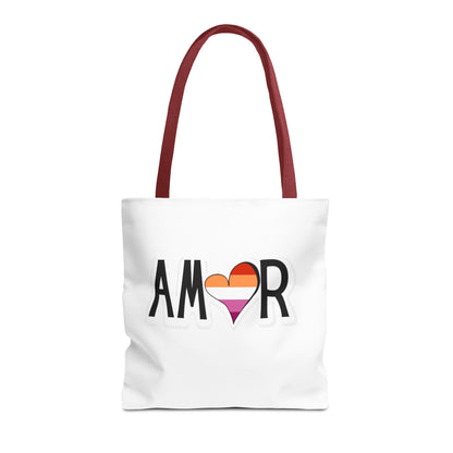 Amor Lesbian Tote Bag
