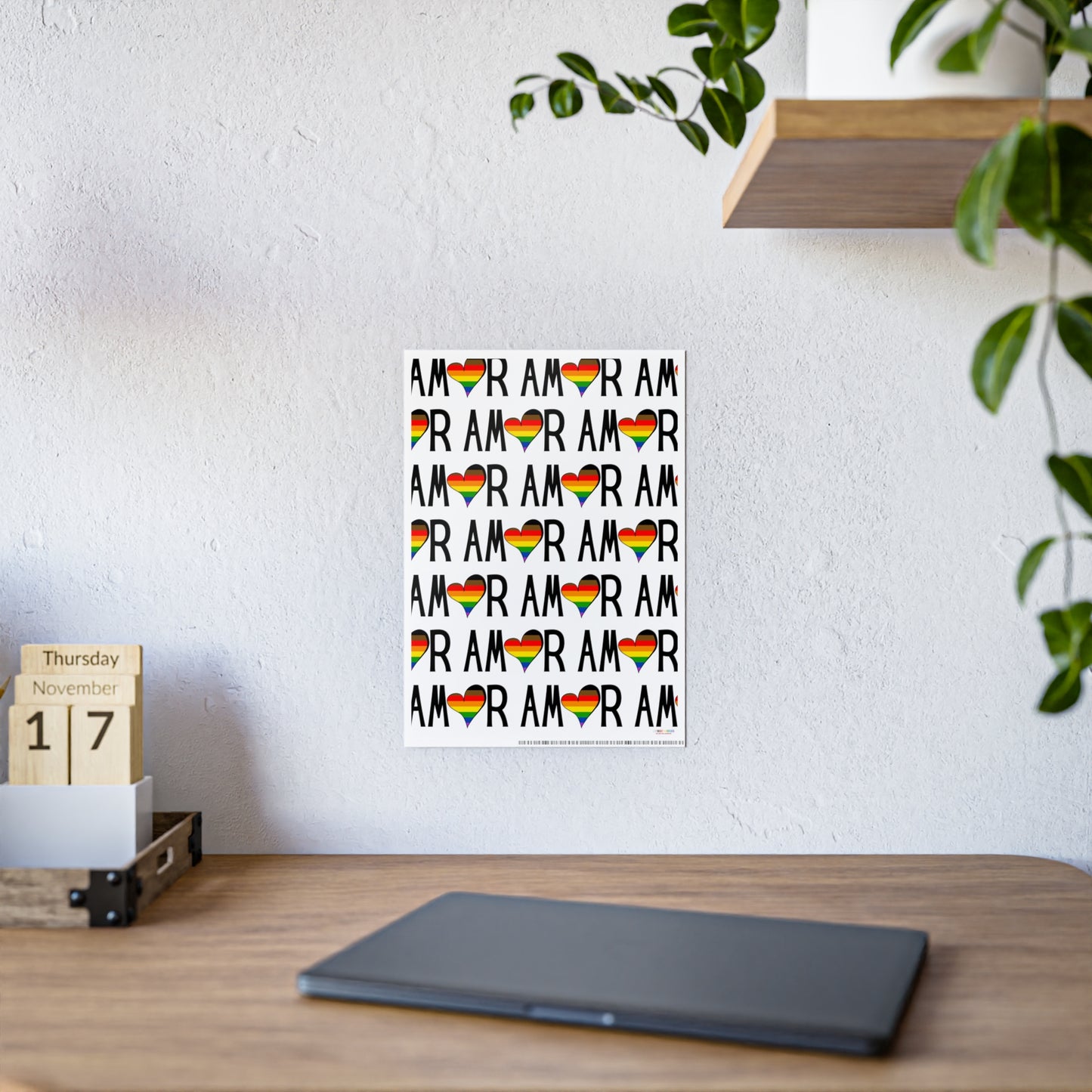 Amor BIPOC Gloss Poster