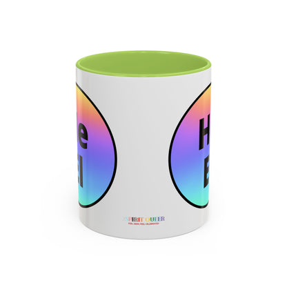 He / El Rainbow Coffee Mug