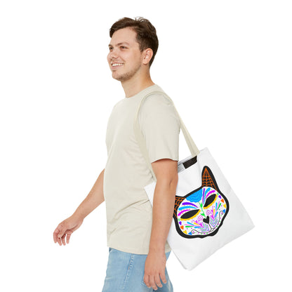 Dia de los Muertos Cat Tote Bag