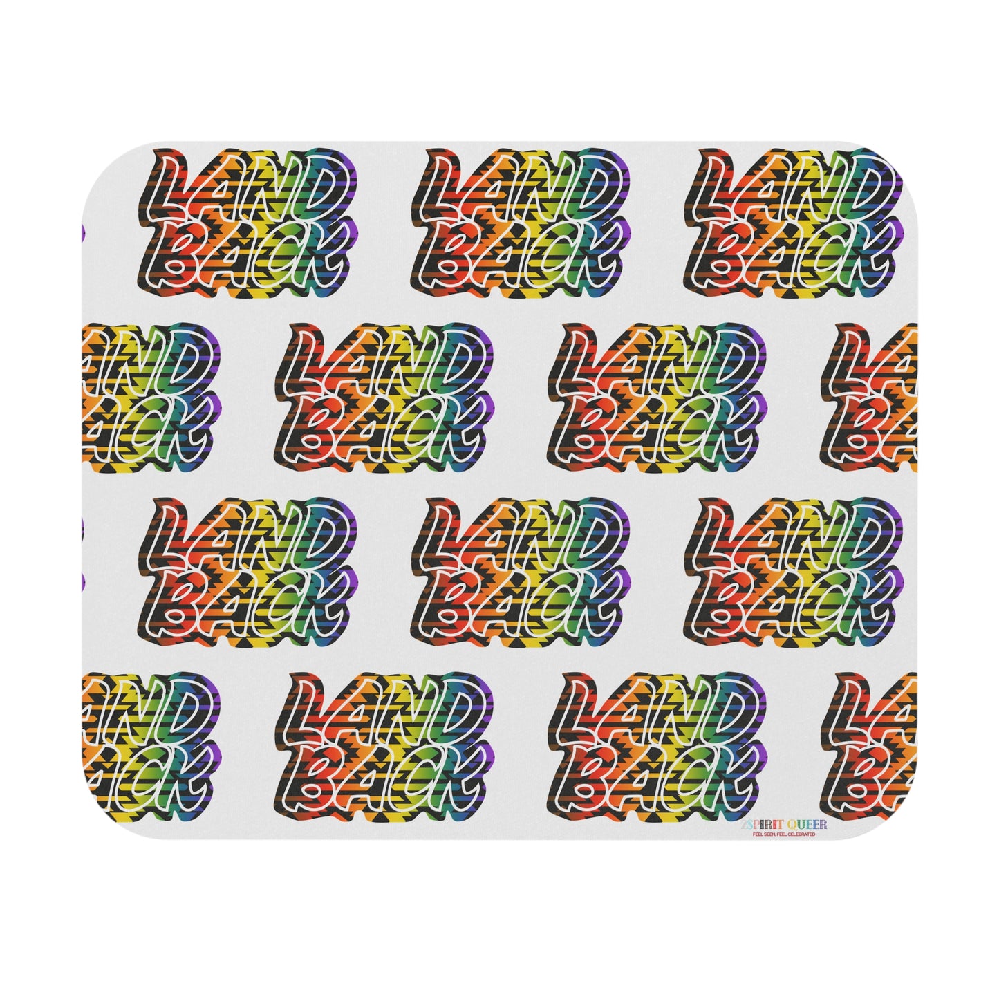 Land Back Mouse Pad (Rectangle)