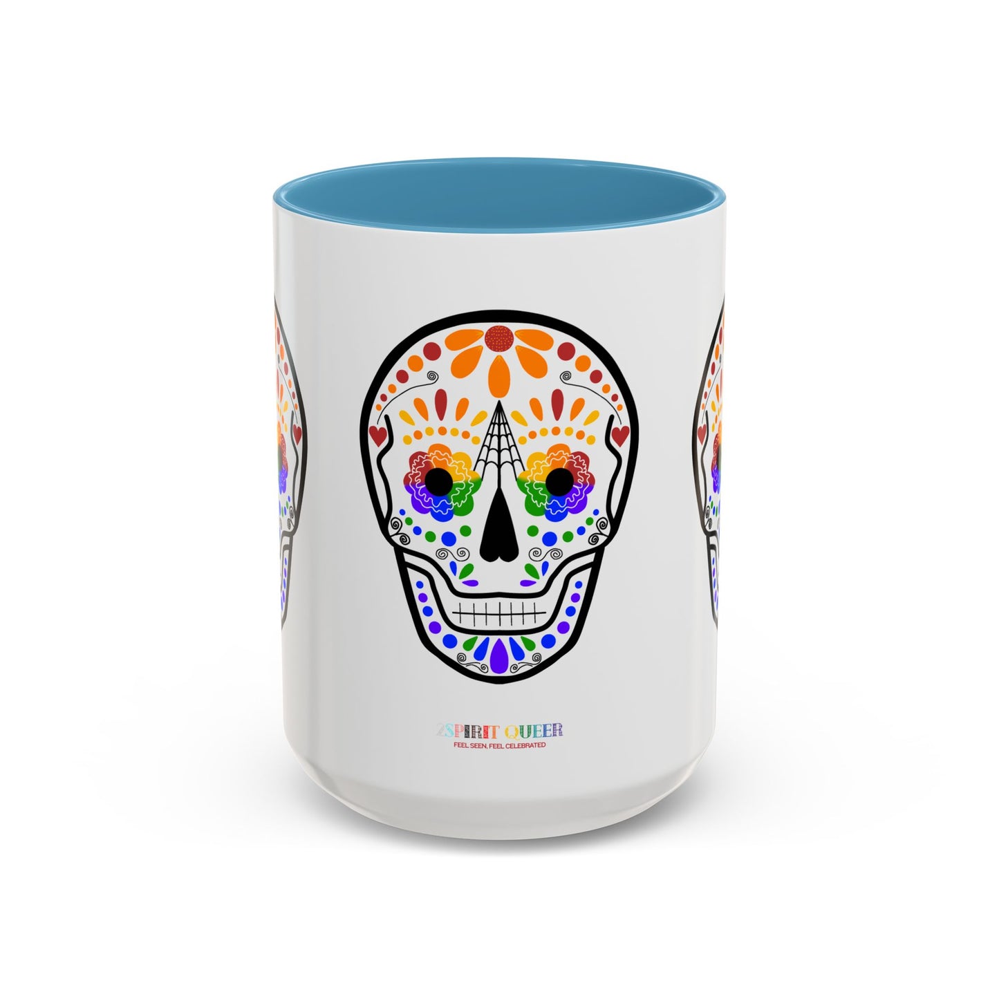 Queer Sugar Skull Coffee Mug
