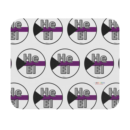 He / El Demi Mouse Pad (Rectangle)