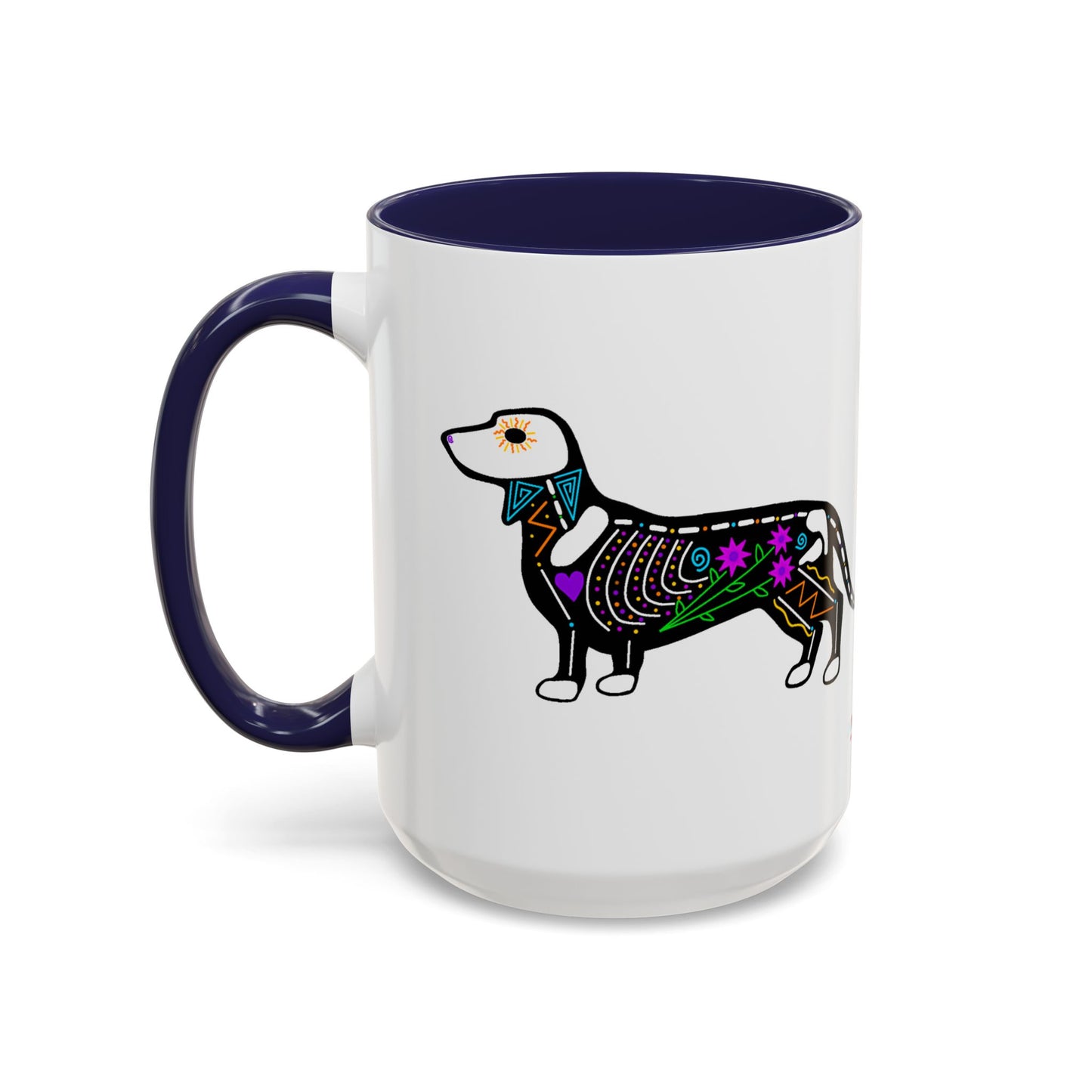 Dia de los Muertos Dachshaund Coffee Mug