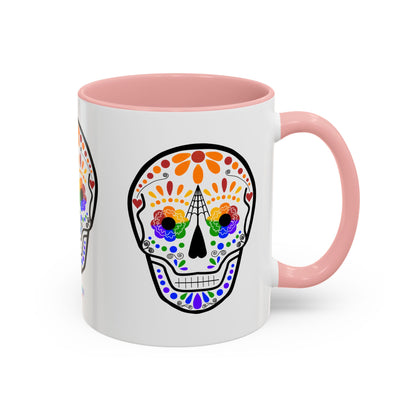 Queer Sugar Skull Coffee Mug