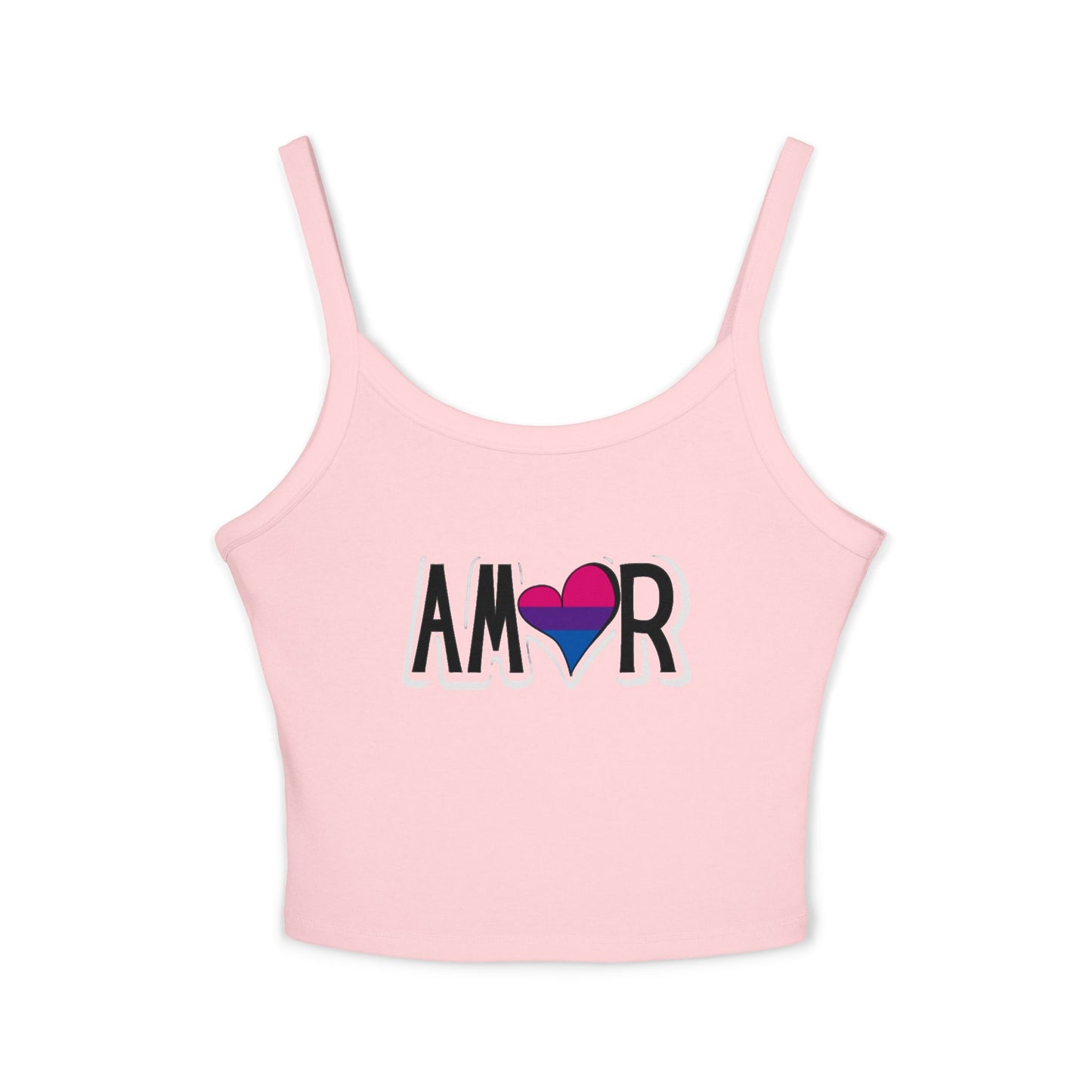 Amor Bi Spaghetti Strap Tank Top
