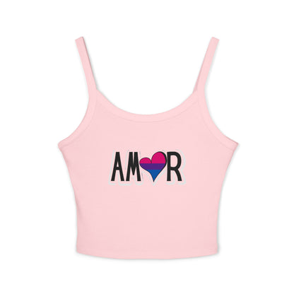 Amor Bi Spaghetti Strap Tank Top