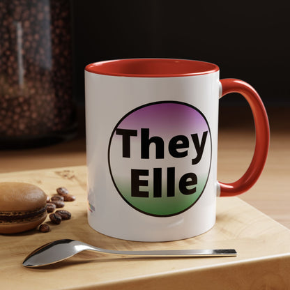 They / Elle - Gender Non-Conforming Coffee Mug