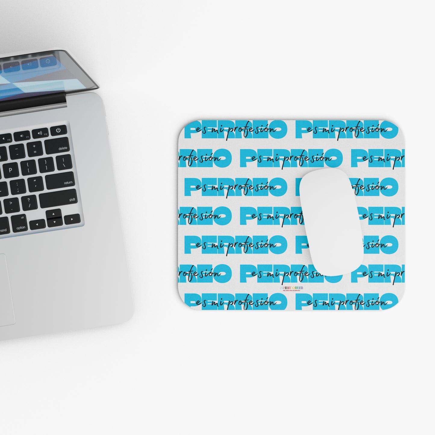 Perreo Es Mi Profesion - Blue Mouse Pad (Rectangle)
