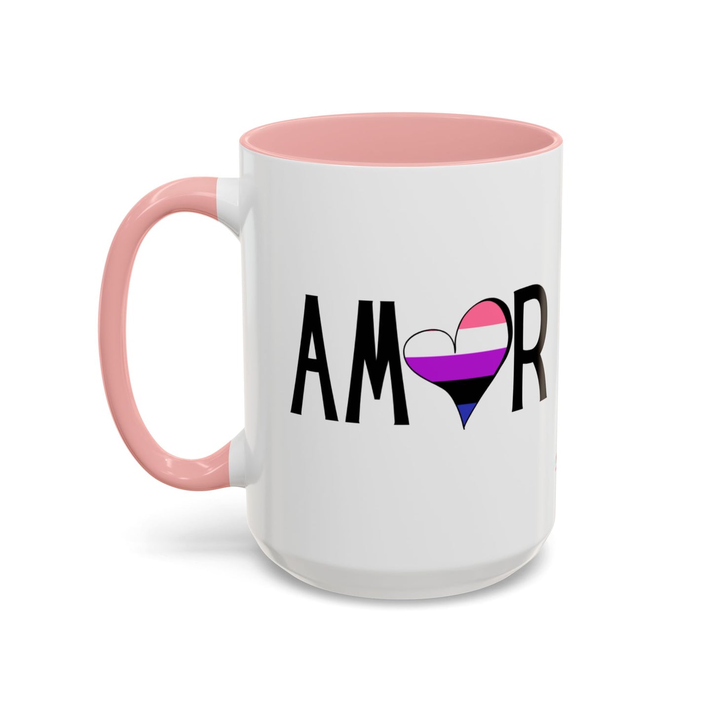 Amor Genderfluid Accent Coffee Mug