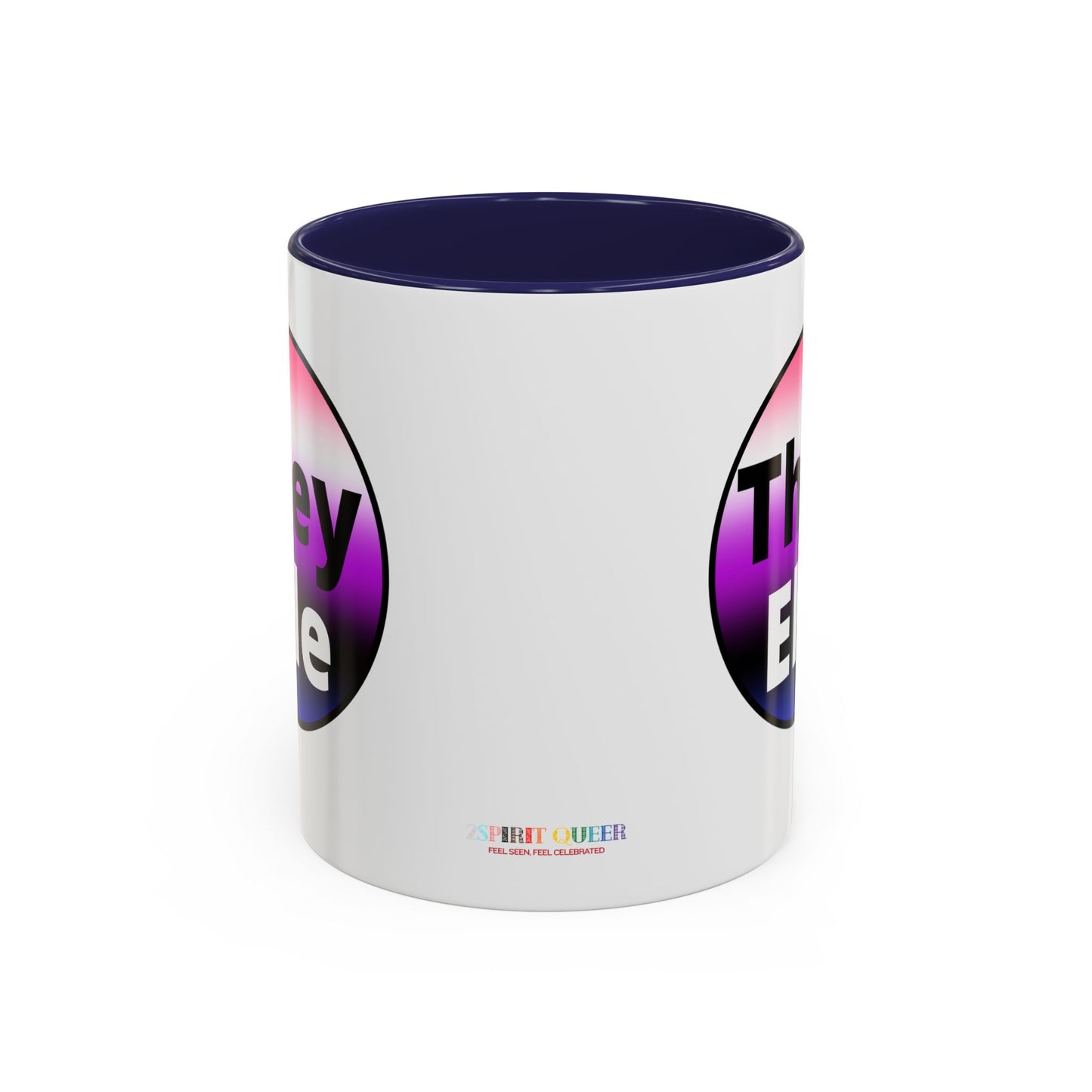 They / Elle Genderfluid Coffee Mug